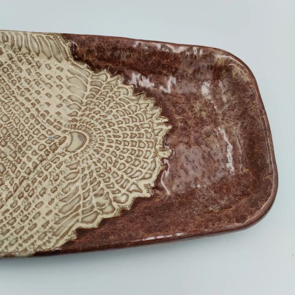 Brookwood Ceramic‎ Handmade Glazed Platter 15